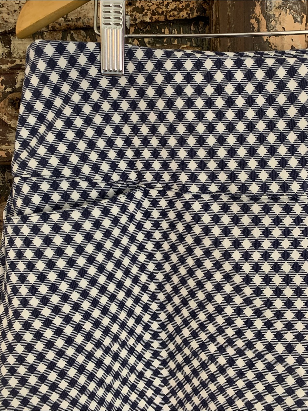 Lady Hagen Navy & White Gingham Checked Athletic Skort, Golf, Tennis, EUC, XL - Picture 3 of 12